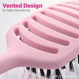 Brushworks Vented Bristle Hair Brush for daily use, UK version