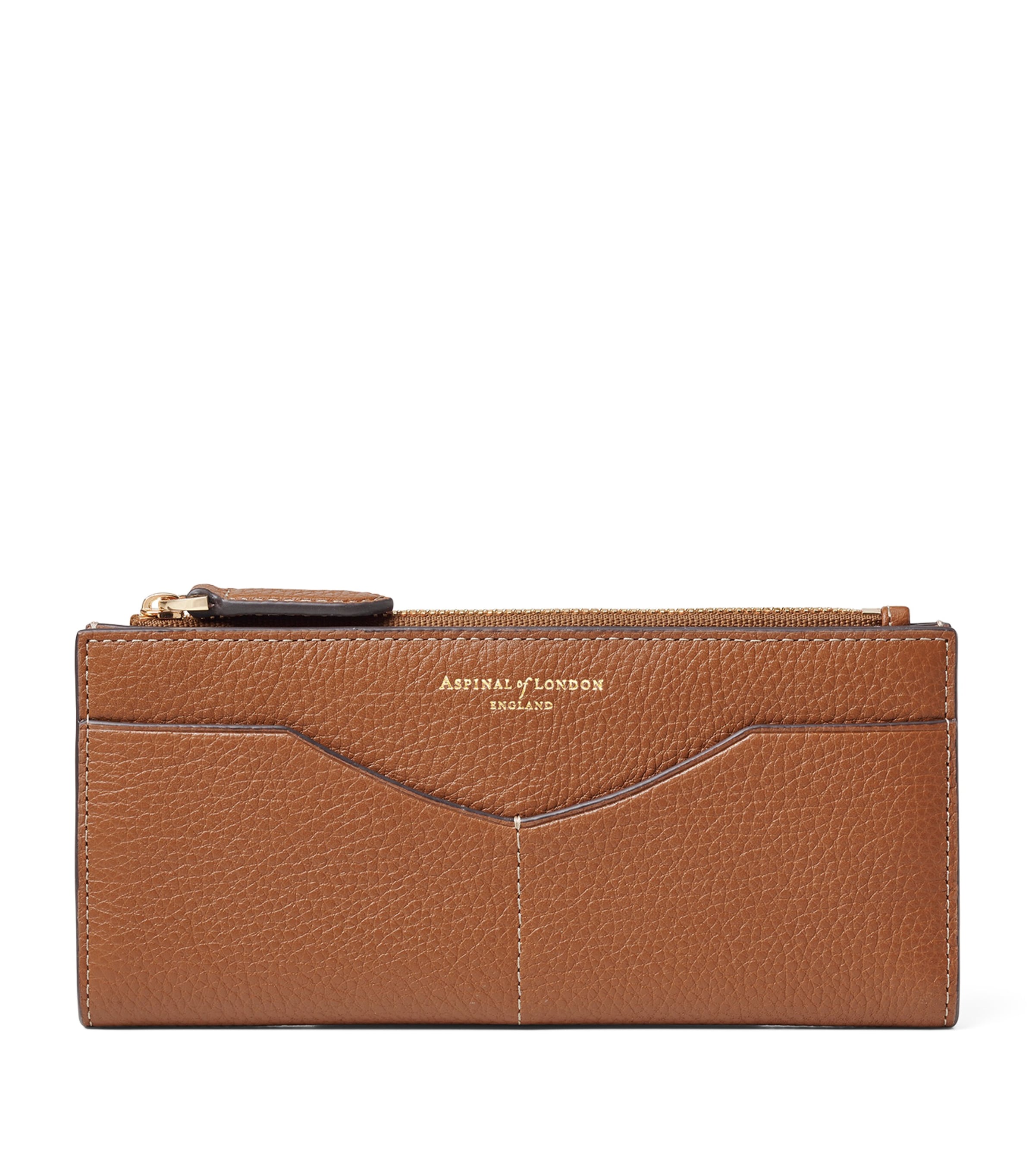 Aspinal of London large leather Hudson purse - British product