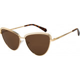 Polaroid Gold PLD4094S sunglasses with metal frame (British brand)