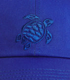 Vilebrequin embroidered turtle baseball cap (British brand)