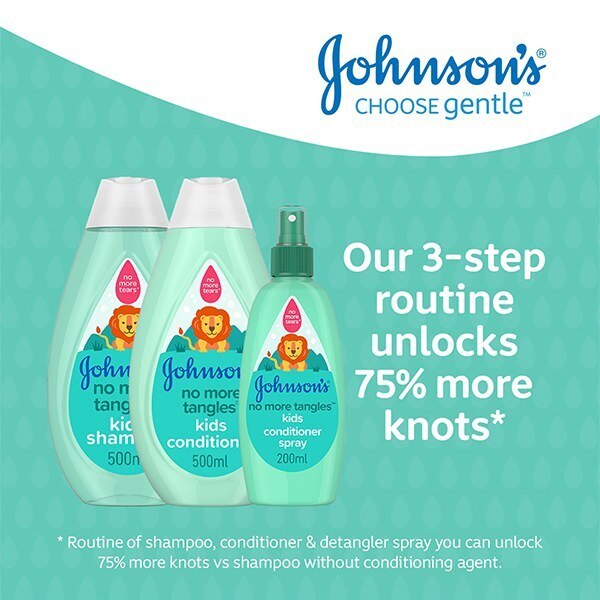 Johnson's Kids No More Tangles Shampoo 500ml