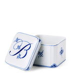 Royal Copenhagen Alphabet bonbonniere hand-painted porcelain, UK version