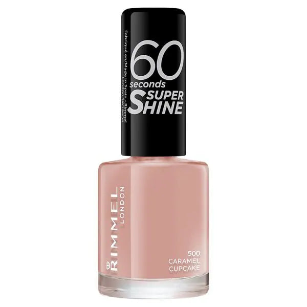 Rimmel Vernis à Ongles 60 Second Caramel Cupcake 8ml, importé du Royaume-Uni