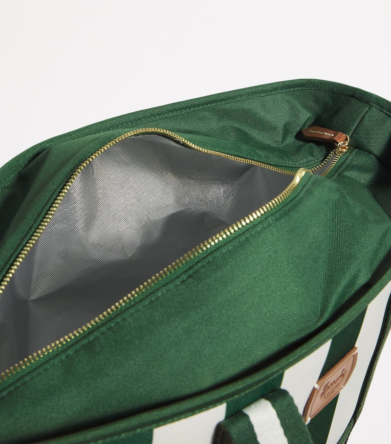 Harrods striped cooler tote bag, UK version