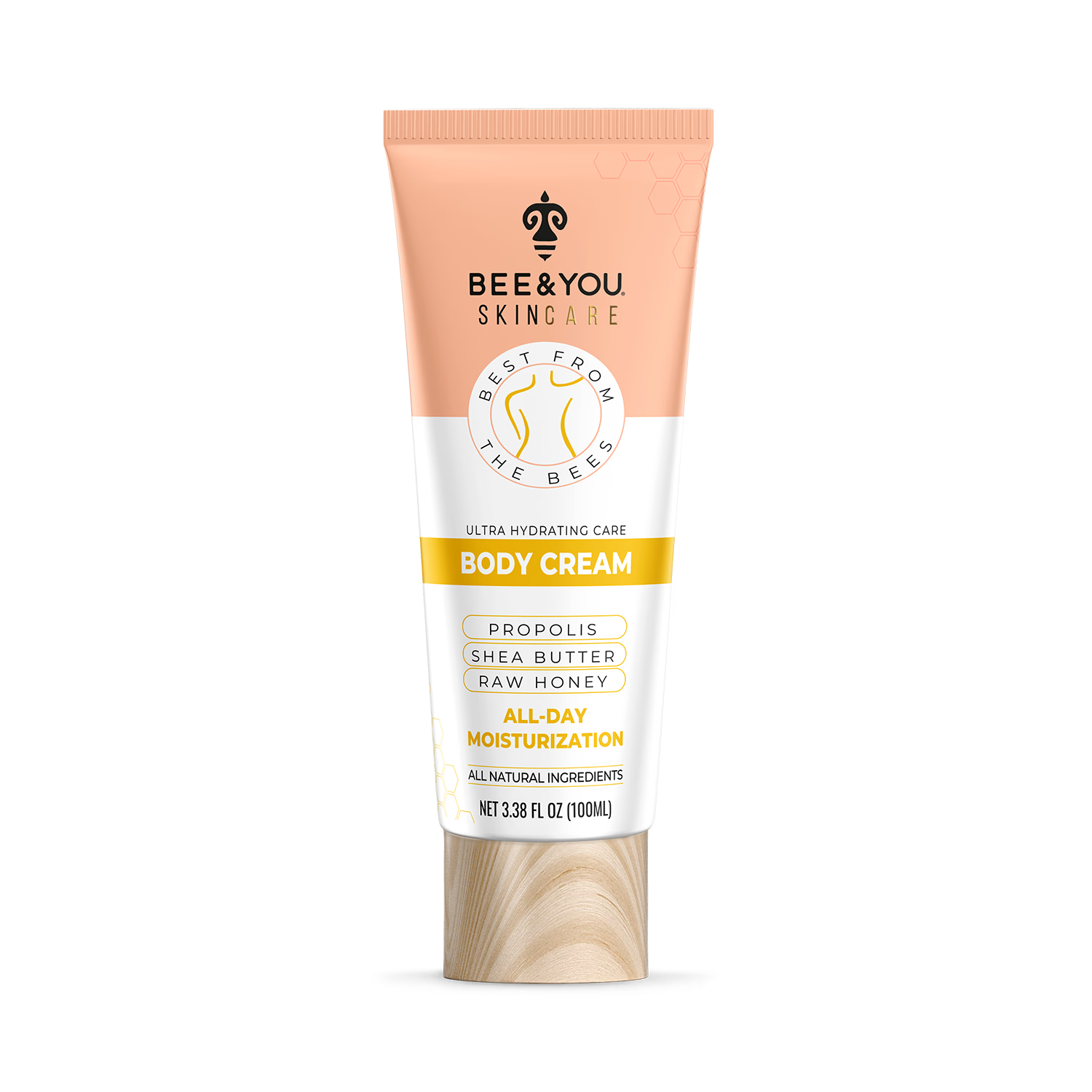 Bee&You body cream moisturizer 100ml, UK version