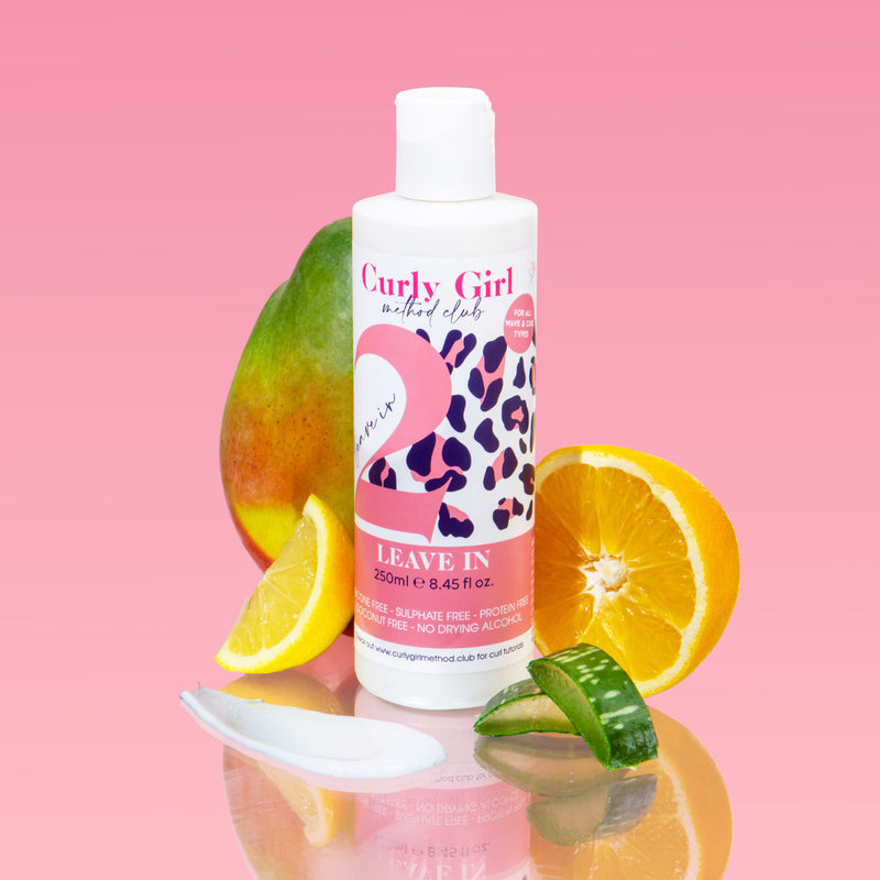 Curly Girl Method Club leave-in conditioner for curls 250ml, UK version