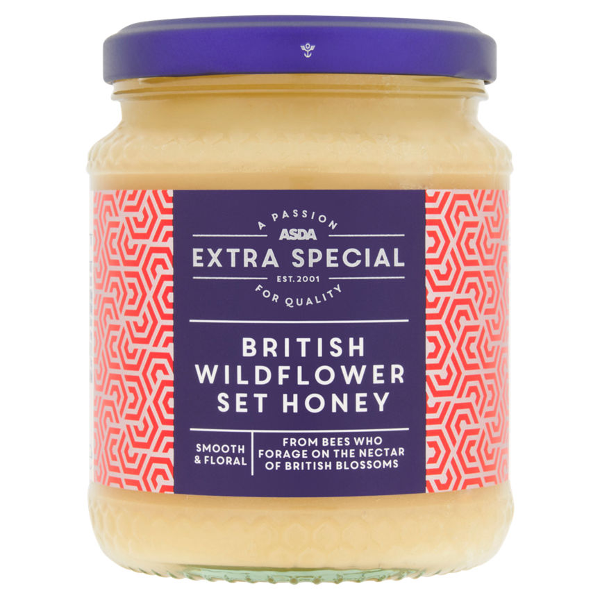 ASDA Extra Special British Wildflower Set Honey 340g GOODS ASDA   