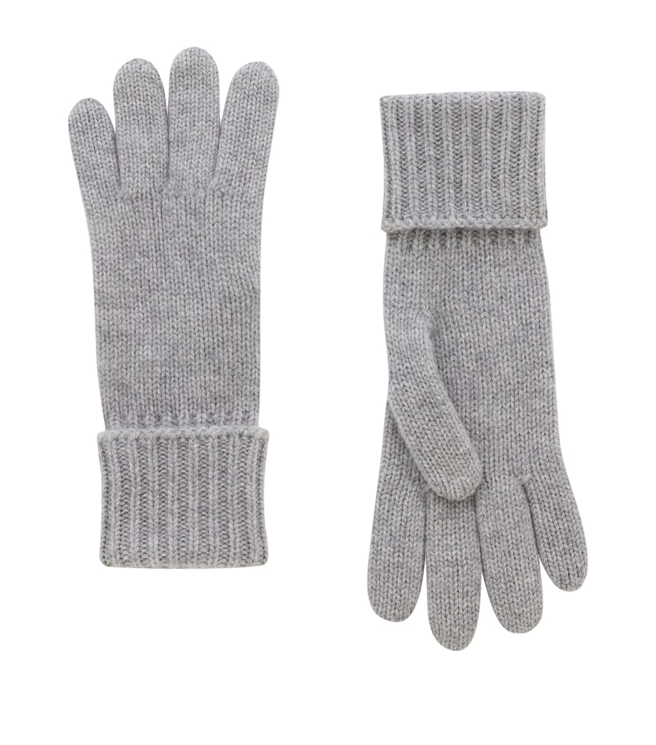 Saint Laurent cashmere folded gloves, UK version