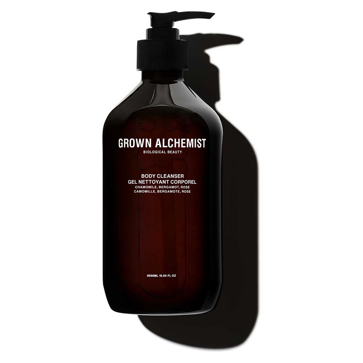 Grown Alchemist Body Cleanser: Chamomile, Bergamot, Rose 500ml GOODS Boots   