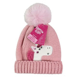 Sock Snob kids unicorn beanie hat with pom pom, UK version