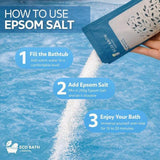 Care Eco Bath relaxing Epsom salt soak 500g, imported from the UK