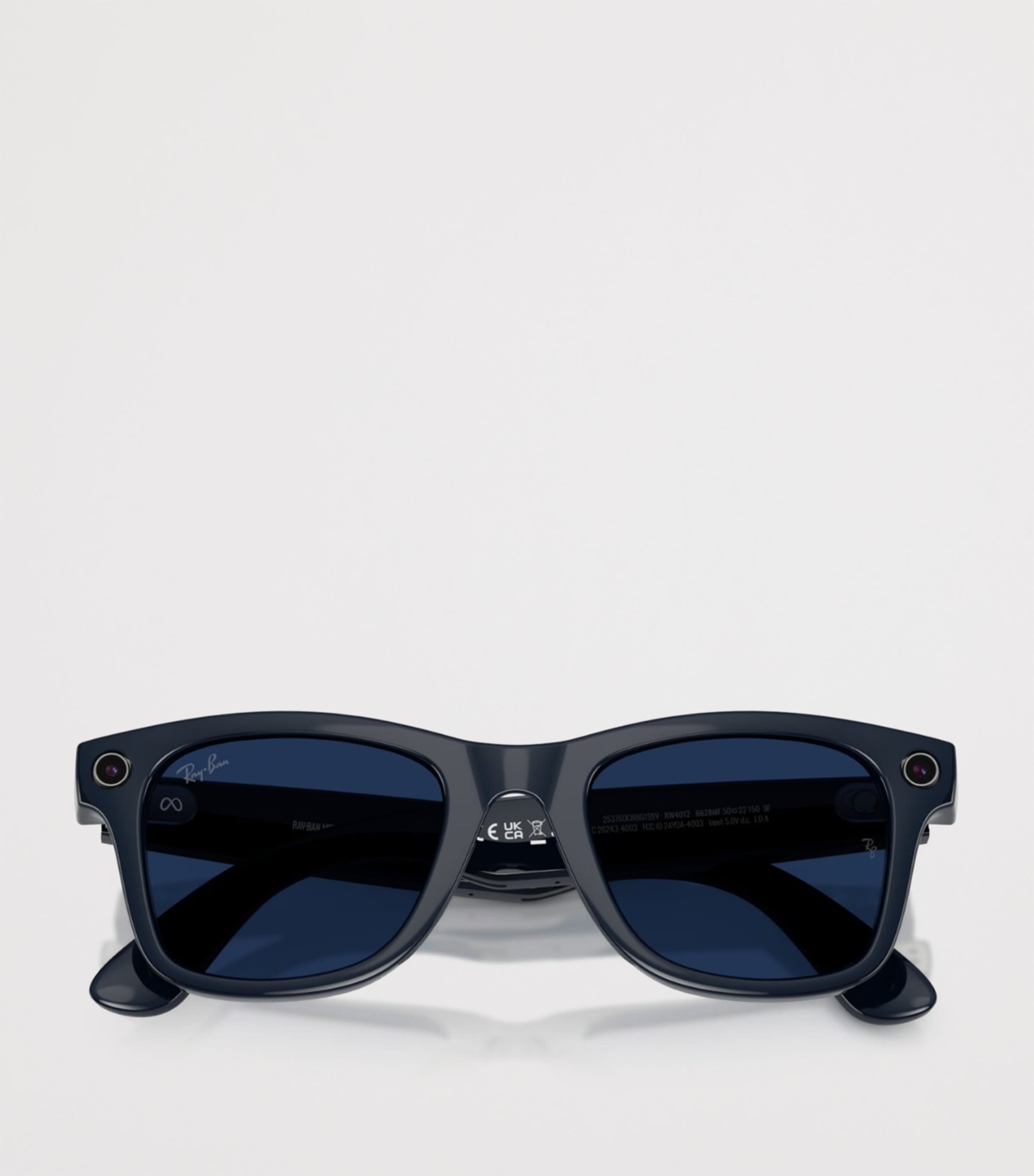 Ray-Ban Meta Wayfarer AI sunglasses with camera and speakers, imported from the UK