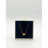 SVNX small heart necklace gold (British brand)