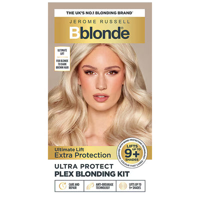 Superdrug Jerome Russell Bblonde Ultra Protect Blonding Kit Hair Bleach- Buy online at McGrocer