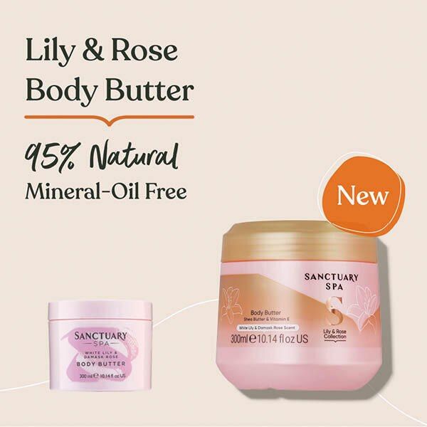 Sanctuary Spa Lily & Rose Collection Body Butter GOODS Superdrug   