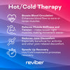 Reviber deep tissue body massager with hot cold therapy, UK version