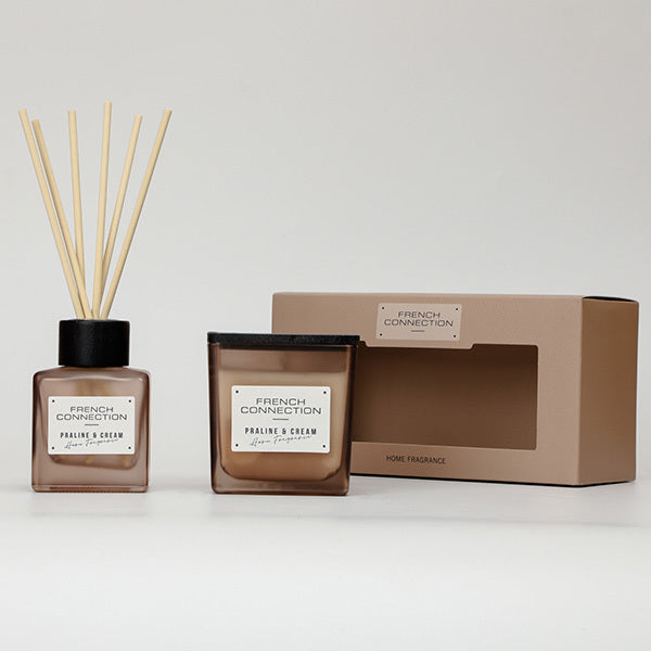French Connection autumn diffuser and candle gift set - British product