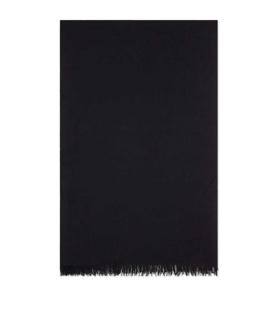 Brunello Cucinelli cashmere-silk scarf 200cm x 100cm - British product
