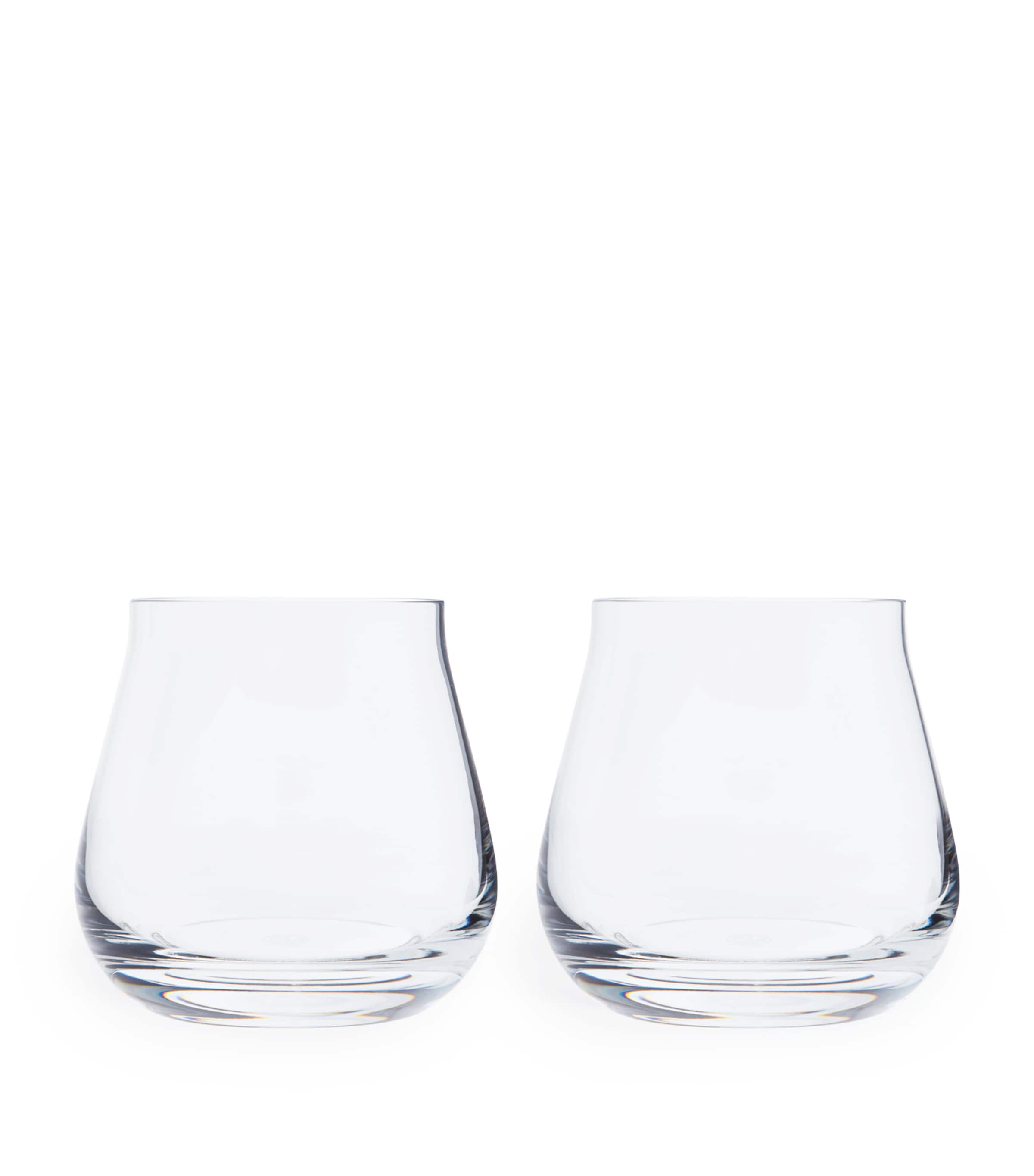 Baccarat large crystal tumblers set of 2 - British product