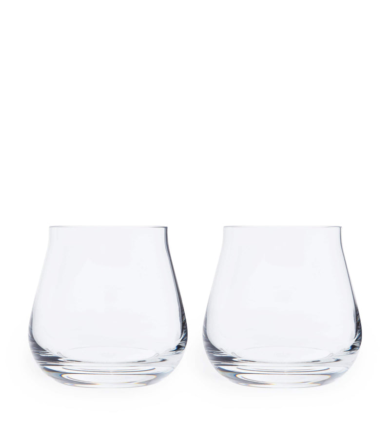 Baccarat large crystal tumblers set of 2 - British product