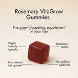 Rosemary Hair Oil Co VitaGrow gummies hair supplement British product