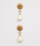 Valentino Garavani crystal VLogo signature earrings - British product