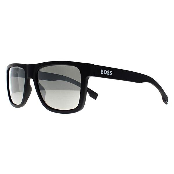 Hugo Boss BOSS 1647/S black mirrored sunglasses (British brand)