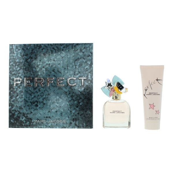 Marc Jacobs Perfect perfume and body lotion gift set, UK version