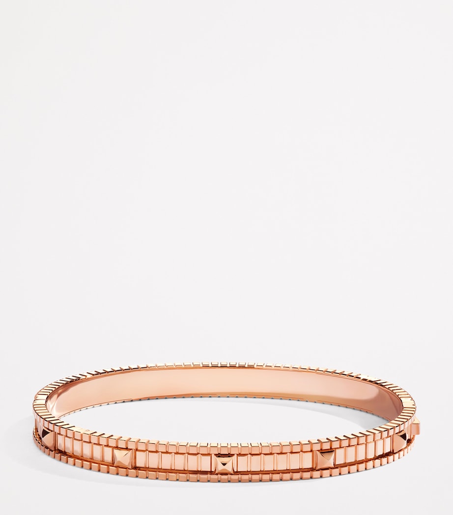 Marli New York rose gold diamond LIFE bangle, UK version
