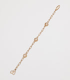Chopard Happy Diamonds rose gold diamond bracelet - British product