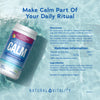 Natural Vitality Calm drink mix raspberry lemon 400g, imported from the UK