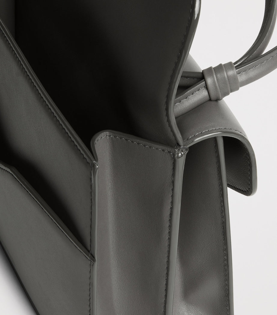 Bottega Veneta Nodo Piano top-handle bag, calfskin leather, UK version