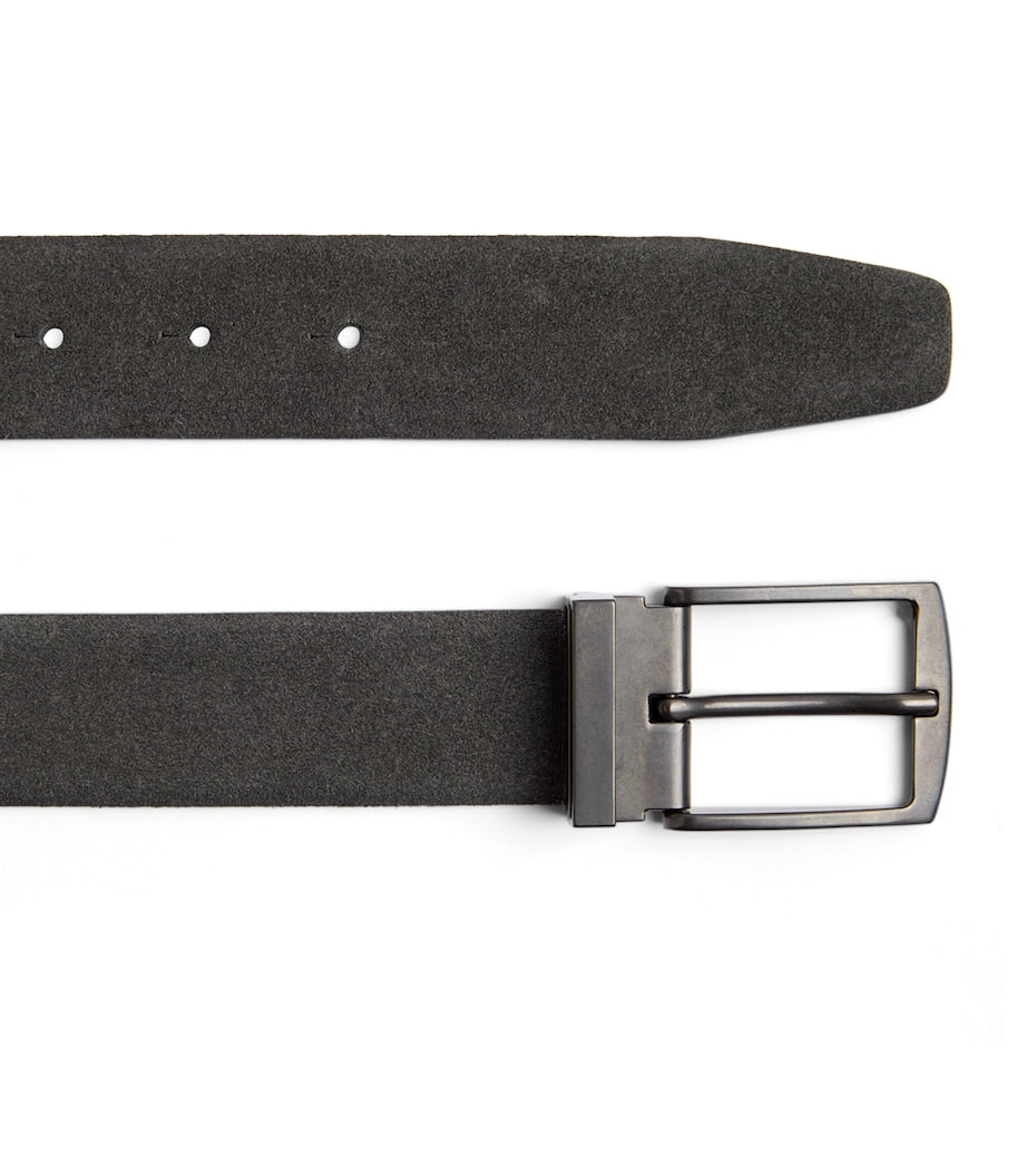 Giorgio Armani suede reversible belt strap 3.5cm (British brand)