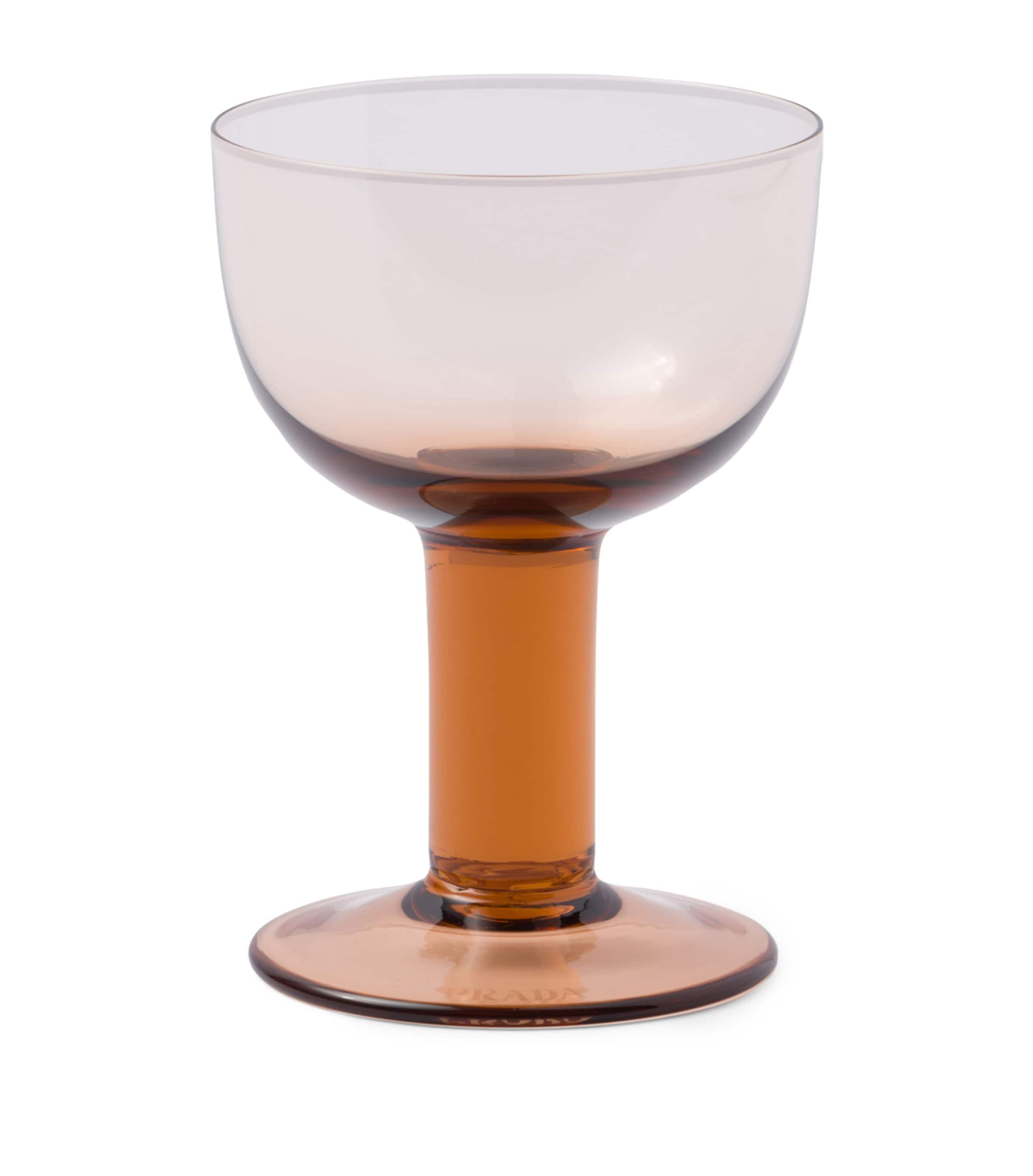 Prada Plinth red wine glasses set of 2, imported from the UK