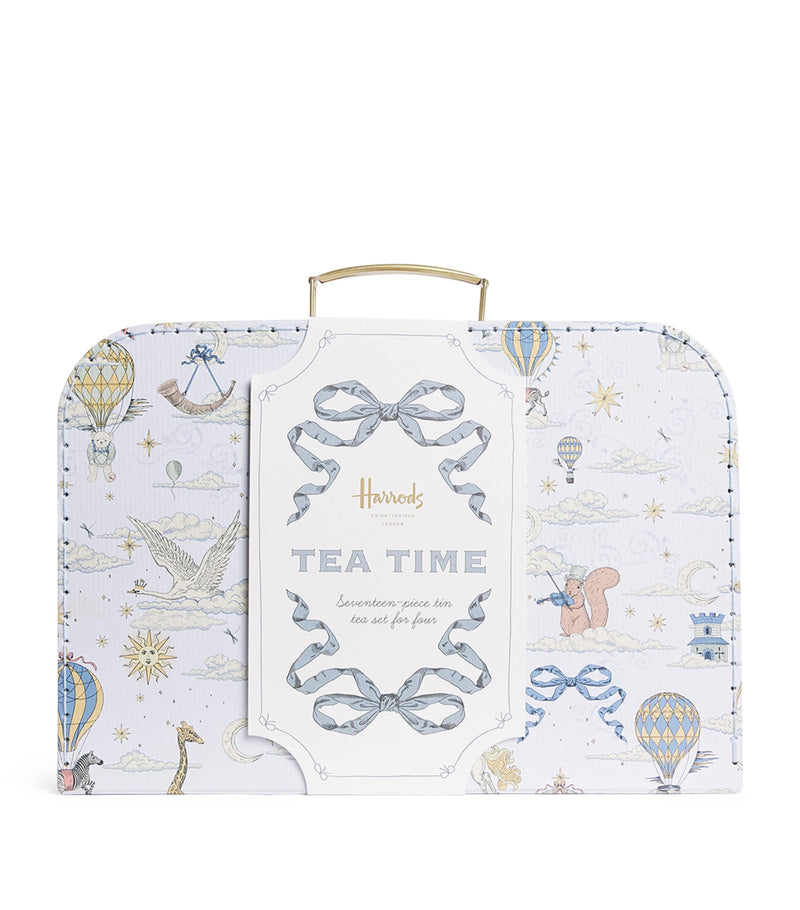 Harrods 17-piece 4-person tea time set, UK version