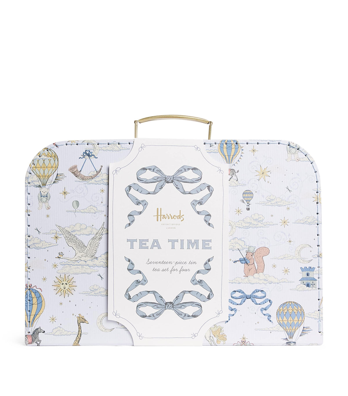 Harrods 17-piece 4-person tea time set, UK version