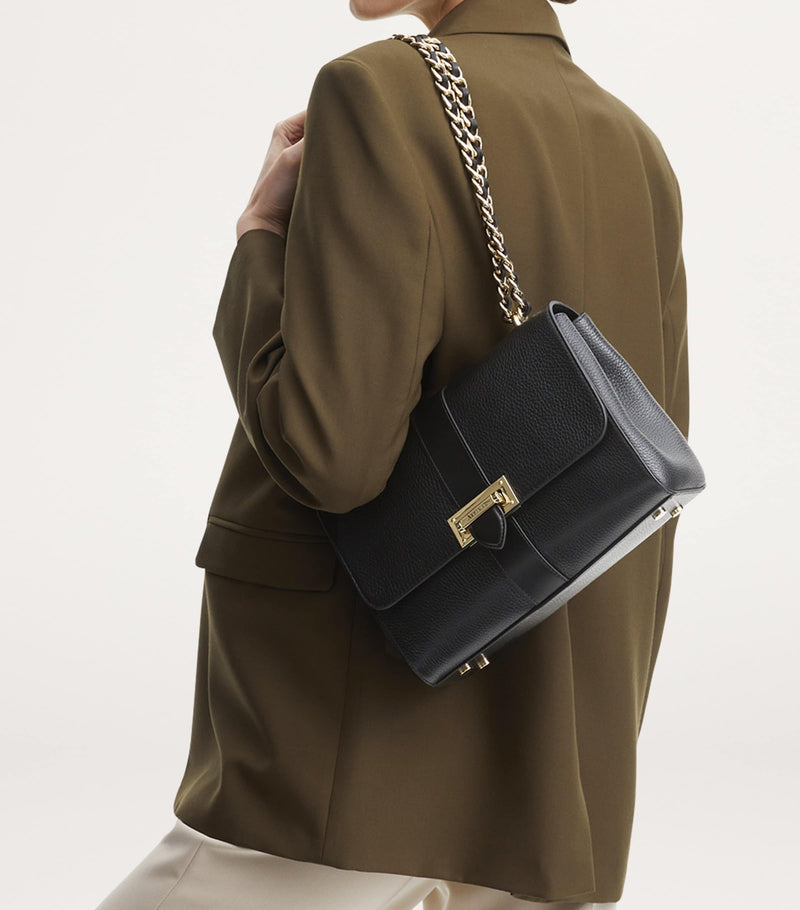 Aspinal of London Lottie large cross-body bag imported from the UK