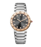 Bvlgari Bvlgari watch stainless steel rose gold diamond 33mm (British brand)