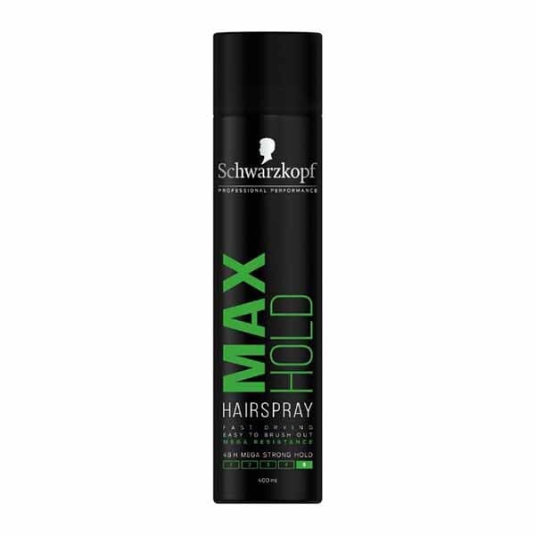 Schwarzkopf Max Hold Hairspray 400Ml GOODS Superdrug   