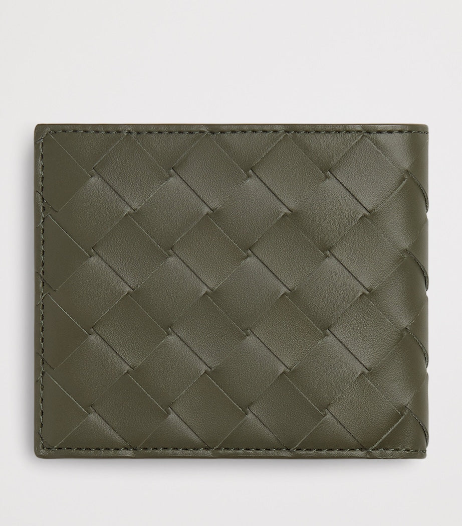 Bottega Veneta Intrecciato bifold wallet 9.5x11cm, imported from the UK