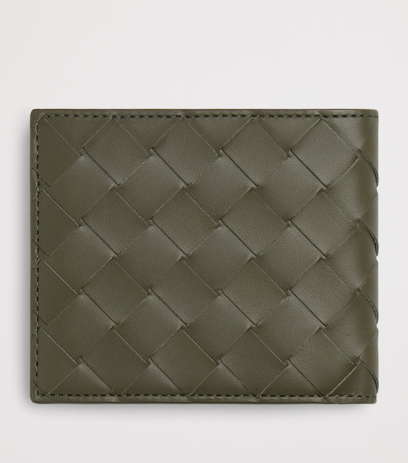 Bottega Veneta Intrecciato bifold wallet 9.5x11cm, imported from the UK