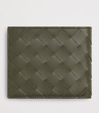 Bottega Veneta Intrecciato bifold wallet 9.5x11cm, imported from the UK