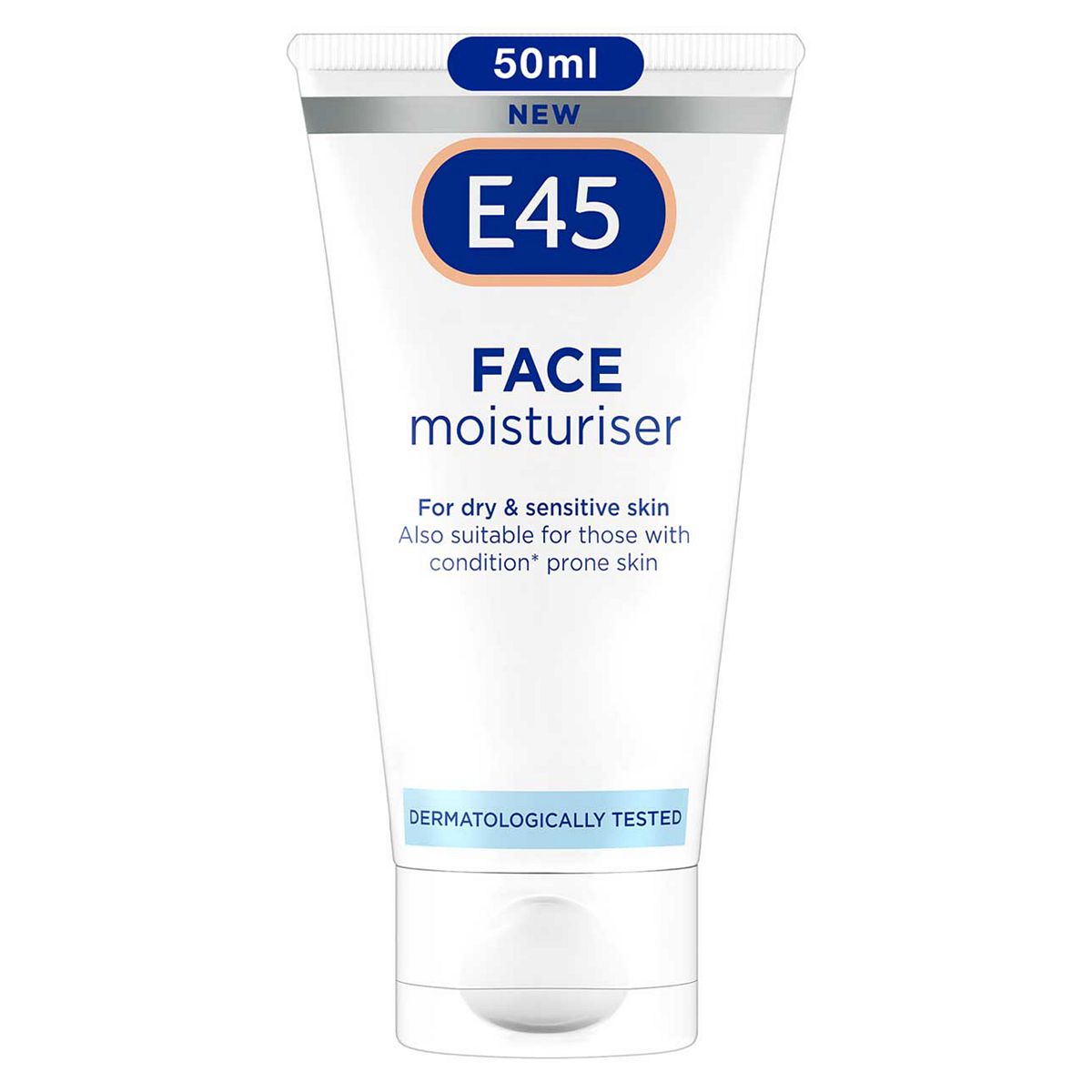 E45 Face Moistruiser for Long - Lasting Hydration for Dry and Sensitive Skin - 50ml GOODS Boots   