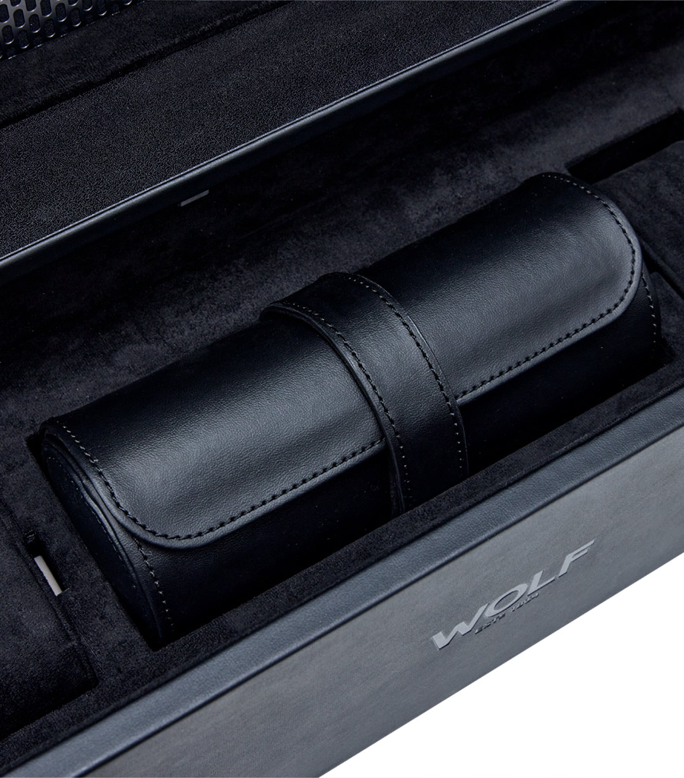 WOLF Axis 12-Piece watch winder cabinet, UK version