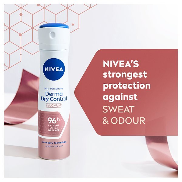 Nivea Derma Control Max Antiperspirant Deodorant 200Ml GOODS Superdrug   