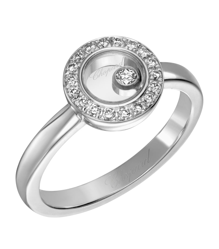 Chopard Happy Diamonds Icons ring white gold diamond, imported from the UK