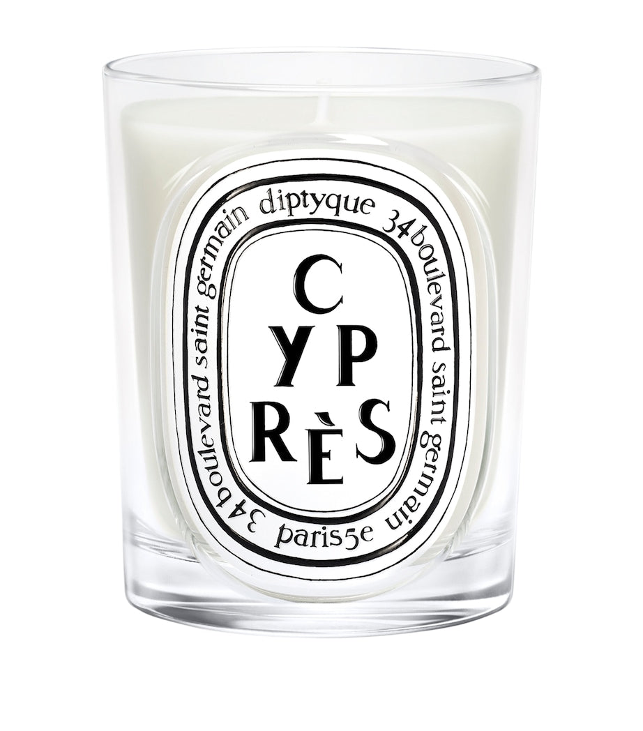 Diptyque Cypres scented candle 190g, imported from the UK