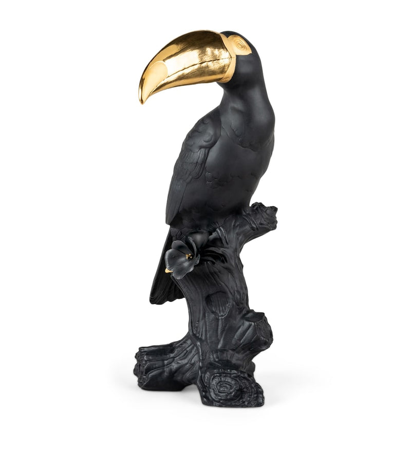 Lladró Boldblack Toucan porcelain figurine, UK version