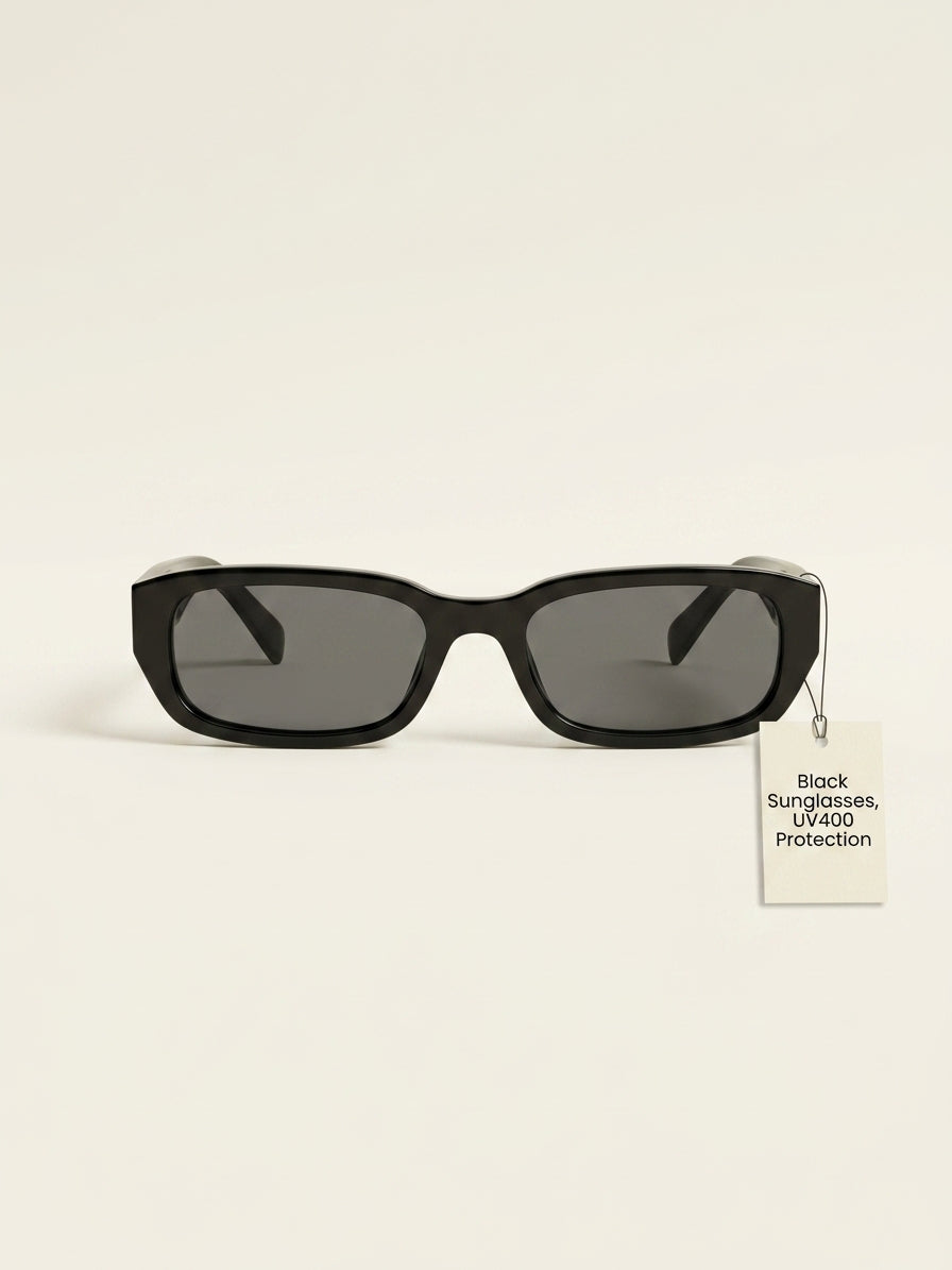 Prada PR B06S rectangle-frame acetate sunglasses, imported from the UK