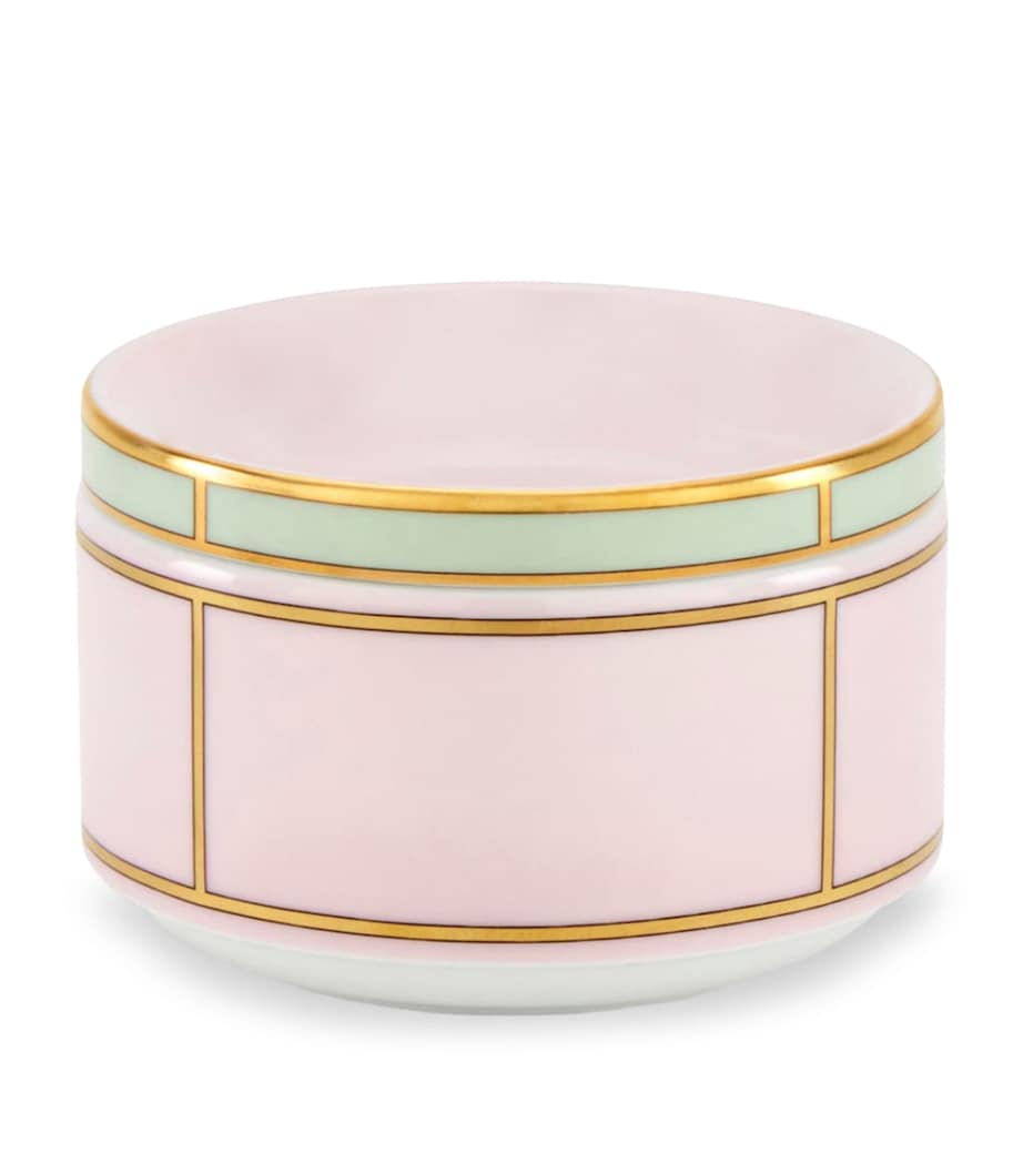 Ginori 1735 porcelain sugar pot Rosa 10cm, UK version